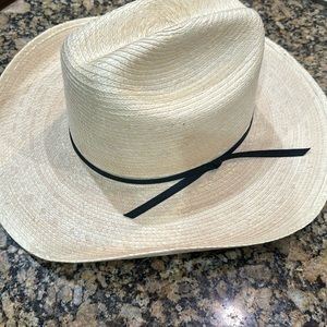Larry Mahan youth straw hat one size
